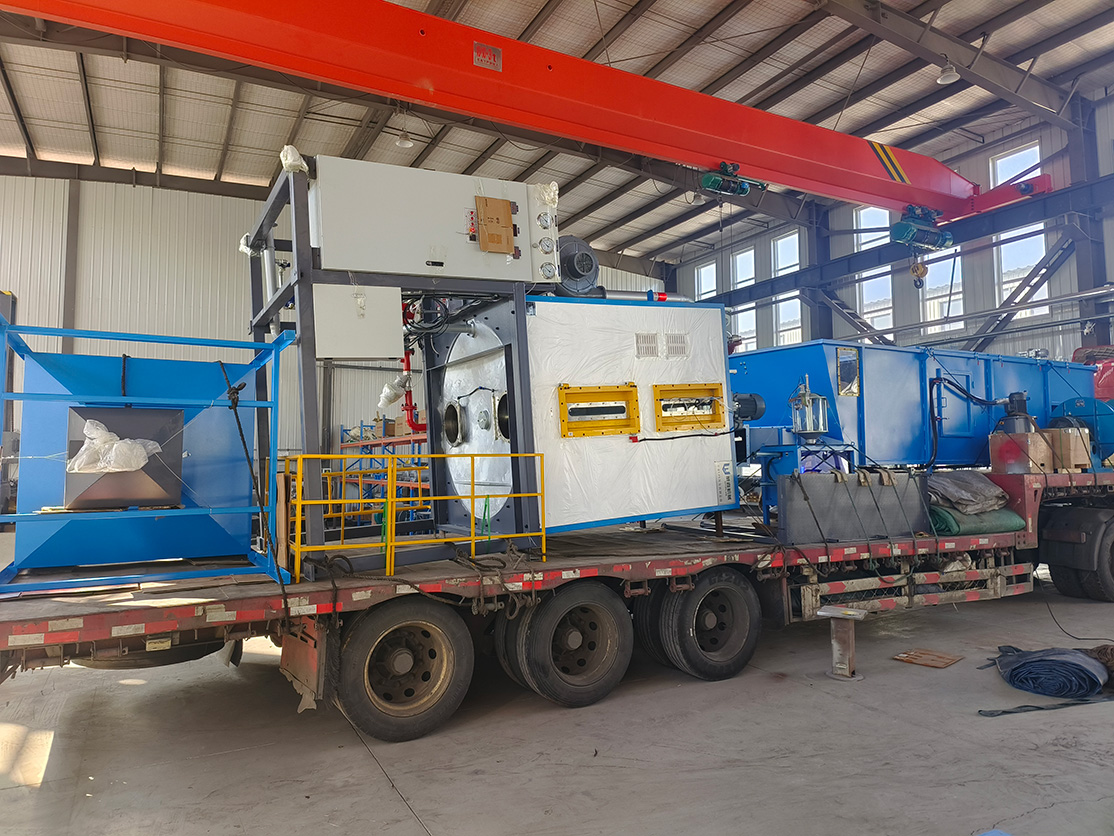 The precise EPS pre-expander machine of YF2600 manufactured by WINPLUS was shipped out on 20th Jan 2025